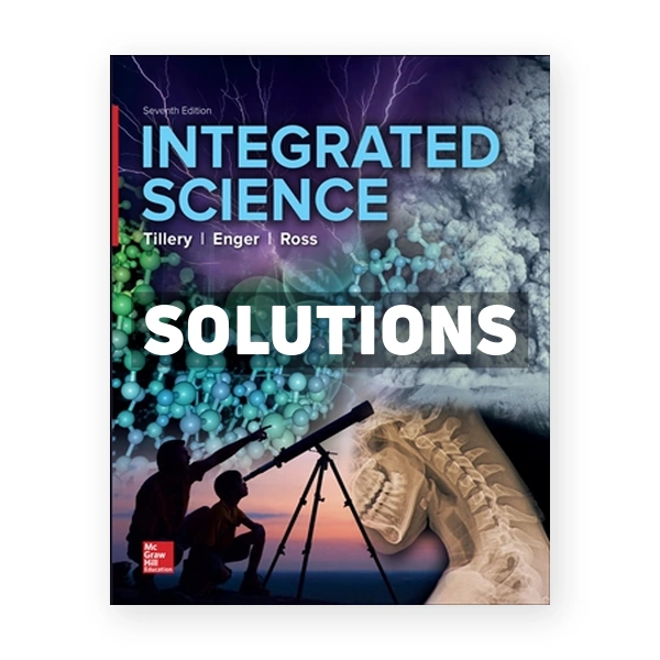 Integrated Science 7th edition Tillery Solutions Manual