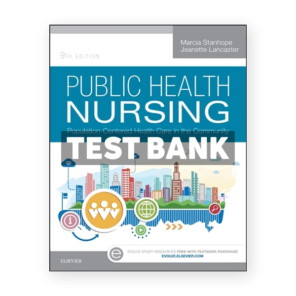 Public Health Nursing 9th edition Stanhope Test Bank