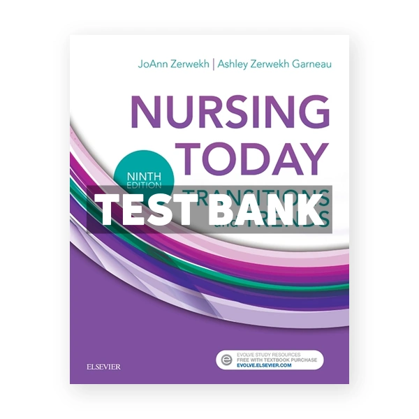 Nursing Today Transition and Trends 9th edition Zerwekh Test Bank