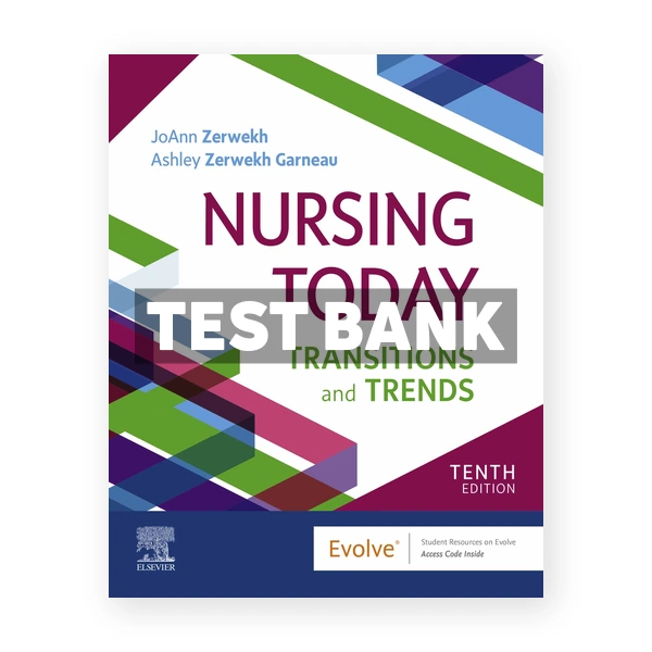 Nursing Today 10th edition Zerwekh Test Bank