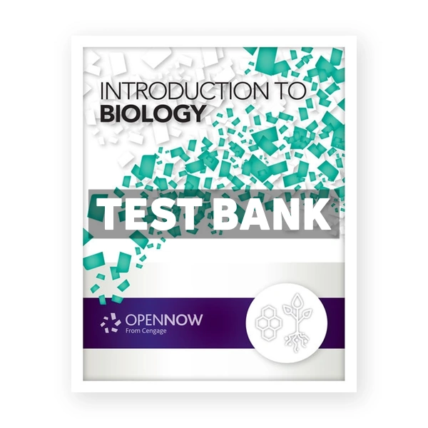 Introduction to Biology 1st edition OpenStax-Cengage Test Bank