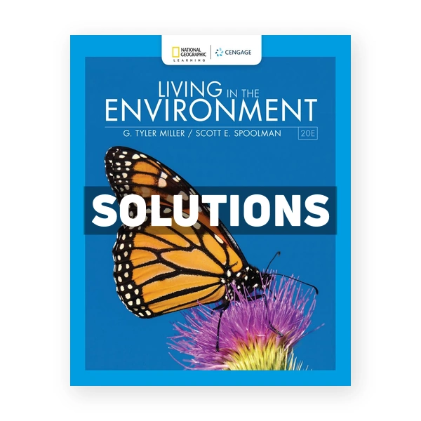Living in the Environment 20th edition Miller Solutions Manual