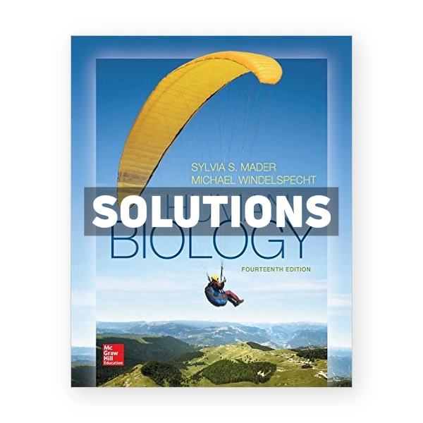 Human Biology 14th edition Mader Solutions Manual