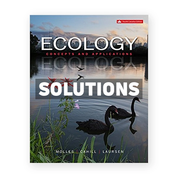 Ecology (Canadian) 4th edition Molles Solutions Manual