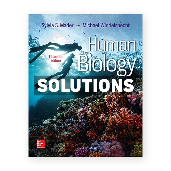 Human Biology 15th edition Mader Solutions Manual