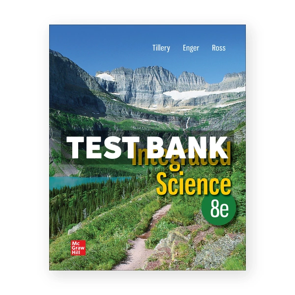 Integrated Science 8th edition Tillery Test Bank