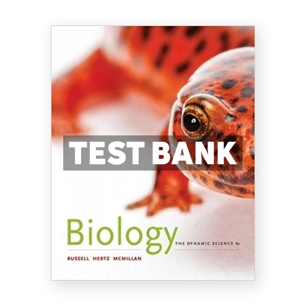 Biology The Dynamic Science 4th edition Russell Test Bank