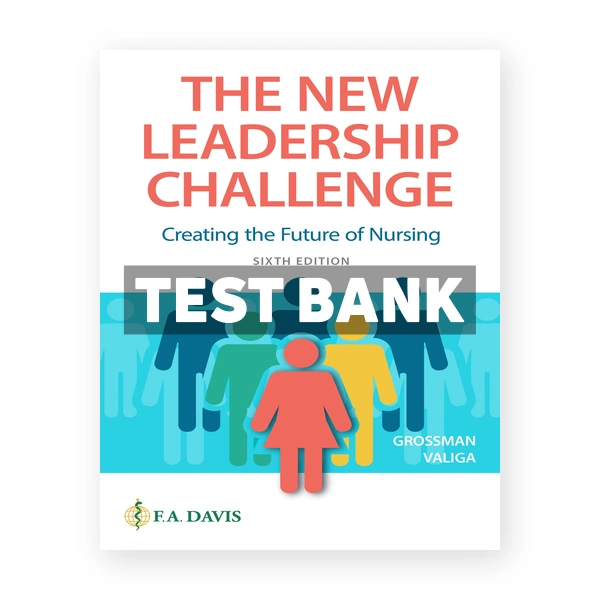 New Leadership Challenge Creating the Future of Nursing 6th edition Grossman Test Bank